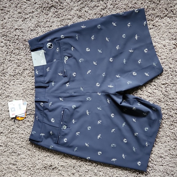 PUMA x Arnold Palmer Men's Arnold Palmer Umbrella Shorts - Picture 2 of 5